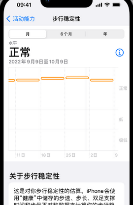 滑县iPhone手机维修如何在iPhone开启'步行稳定性通知'